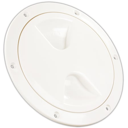 JR Products 31025 Access/Deck Plate - 5, White